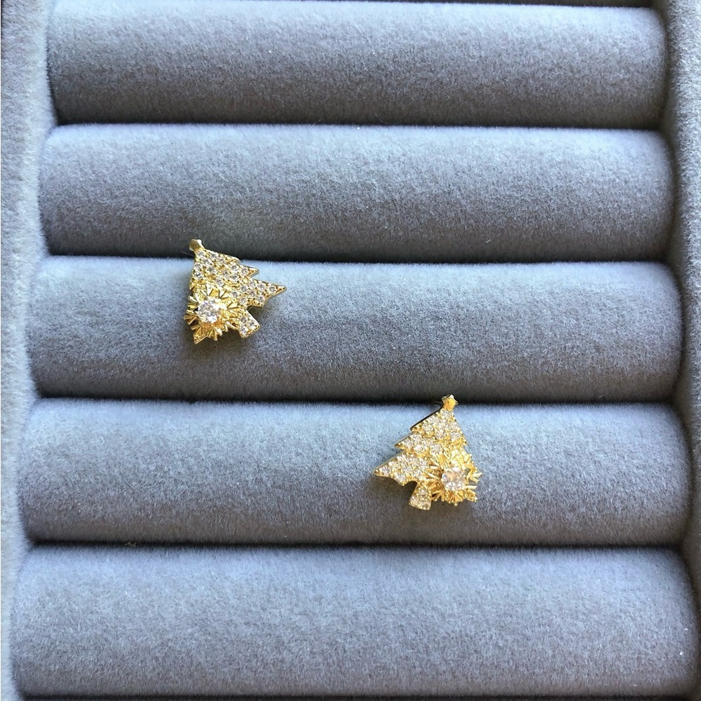 ✨Christmas Tree Earrings - Picture 8 of 8